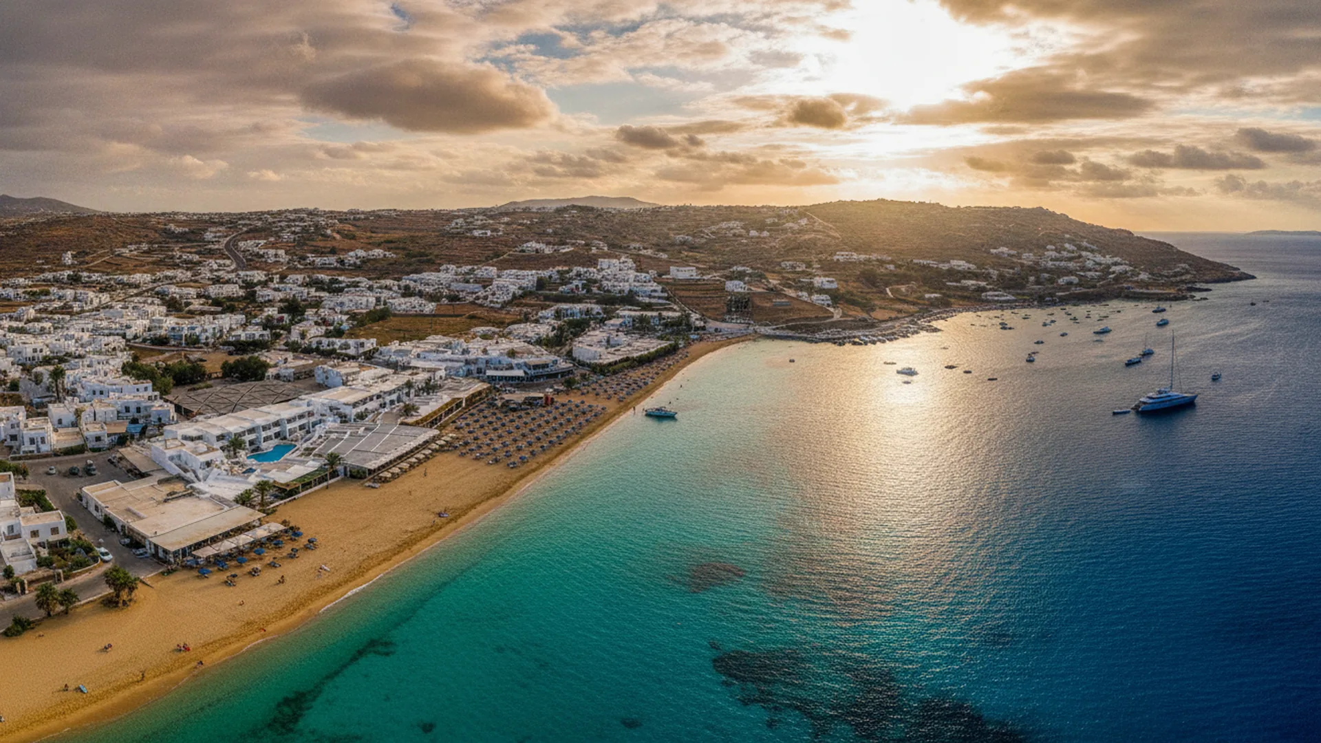 Ornos Beach — Grecia