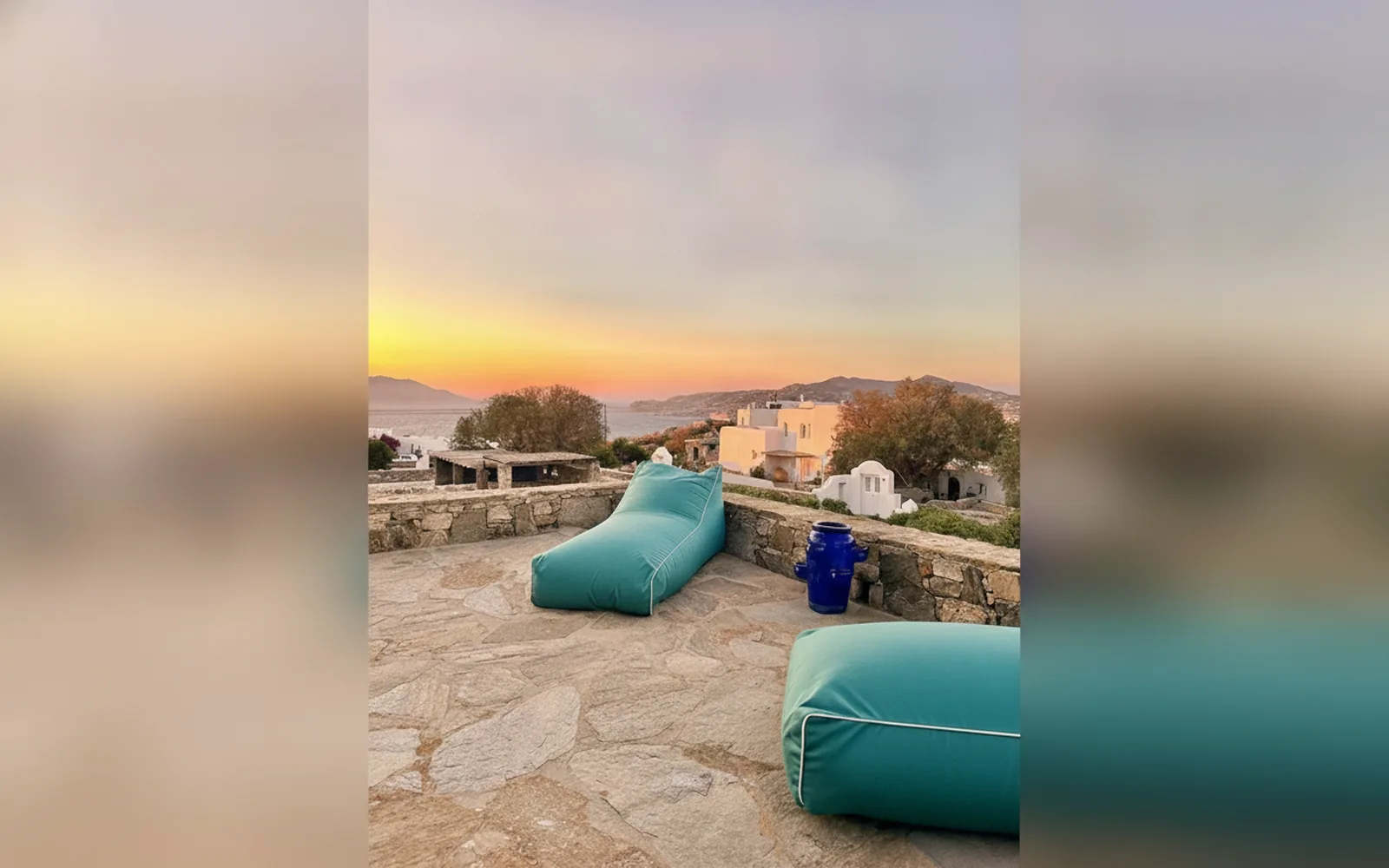 Esterni di Villa Ruffi Mykonos, Grecia (foto 11)