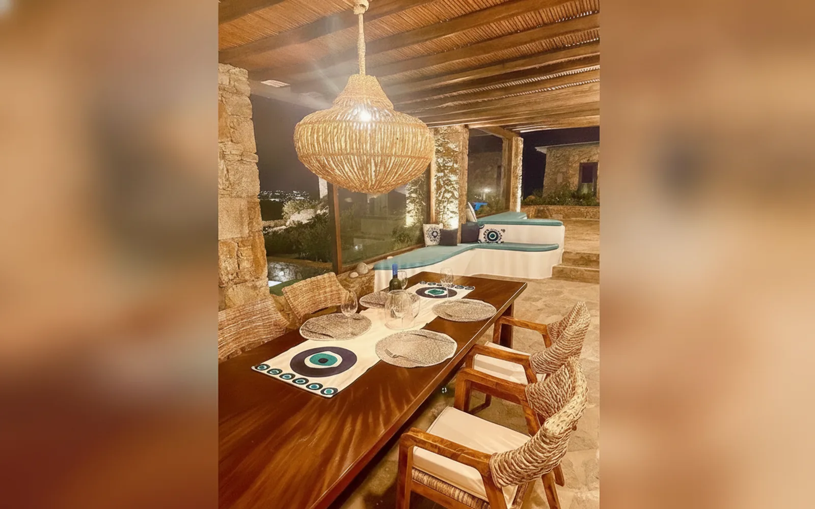 Esterni di Villa Ruffi Mykonos, Grecia (foto 12)