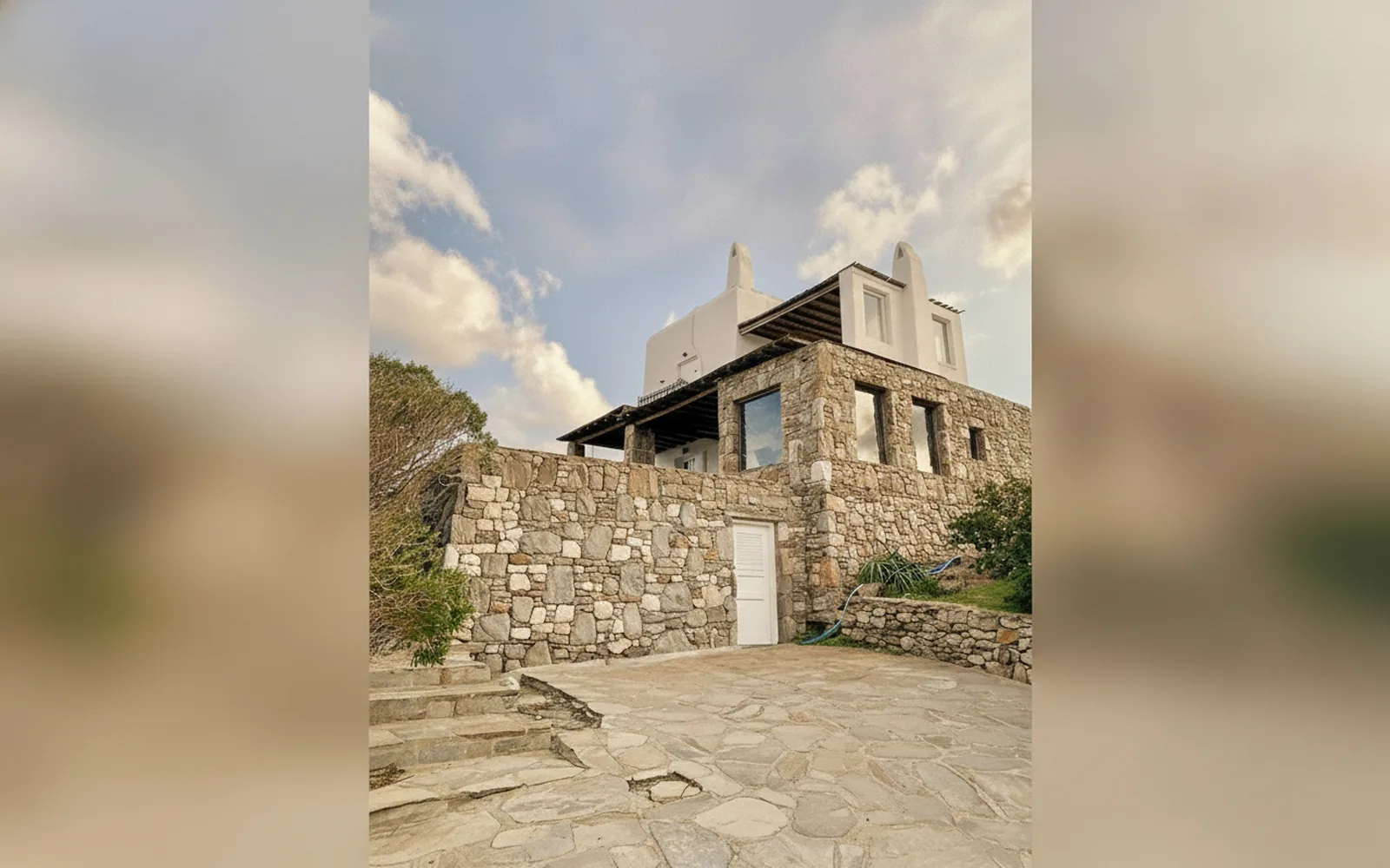 Esterni di Villa Ruffi Mykonos, Grecia (foto 19)