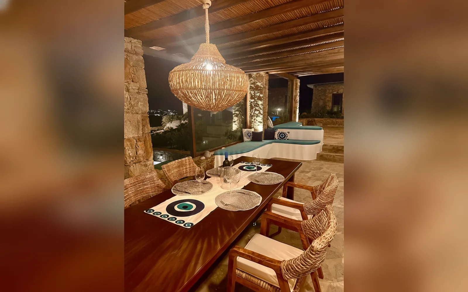 Esterni di Villa Ruffi Mykonos, Grecia (foto 22)