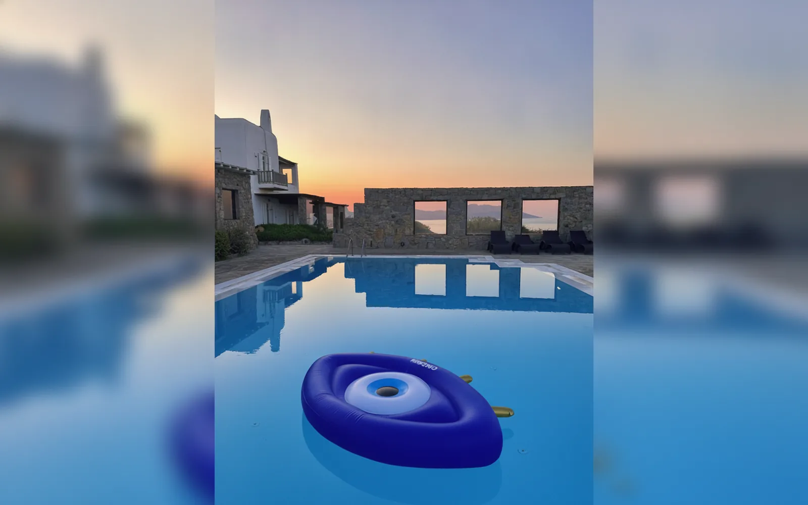 Esterni di Villa Ruffi Mykonos, Grecia (foto 26)