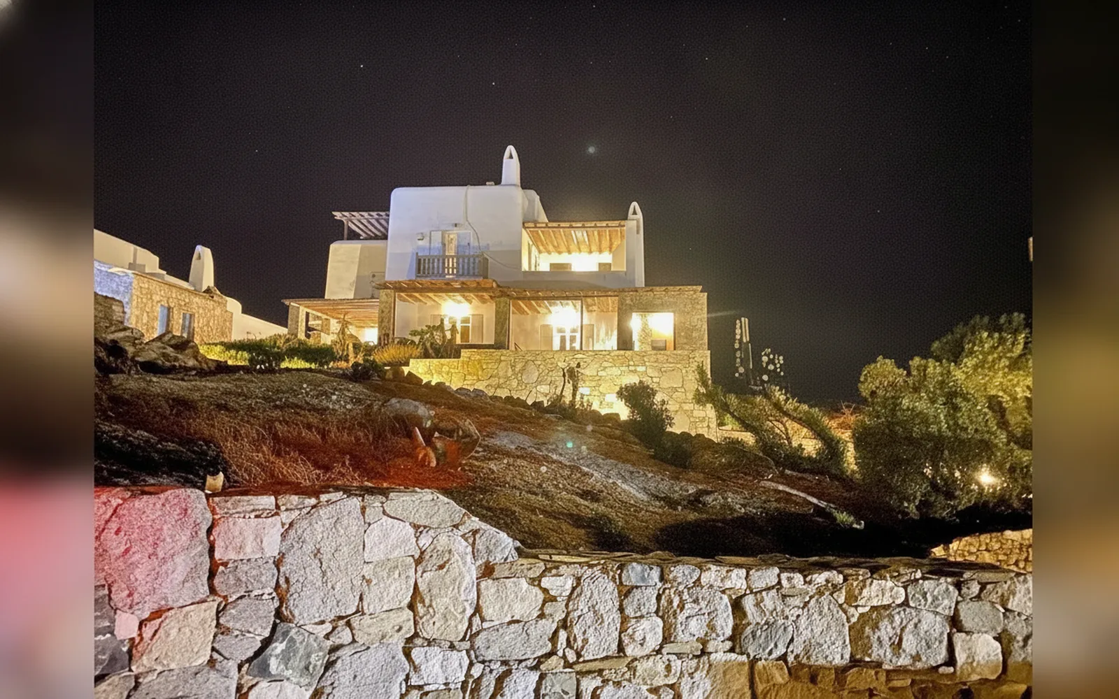 Esterni di Villa Ruffi Mykonos, Grecia (foto 29)
