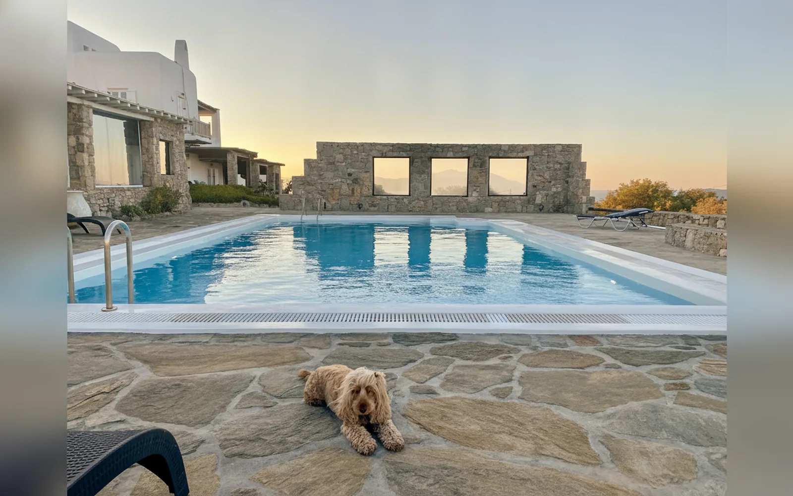 Esterni di Villa Ruffi Mykonos, Grecia (foto 31)