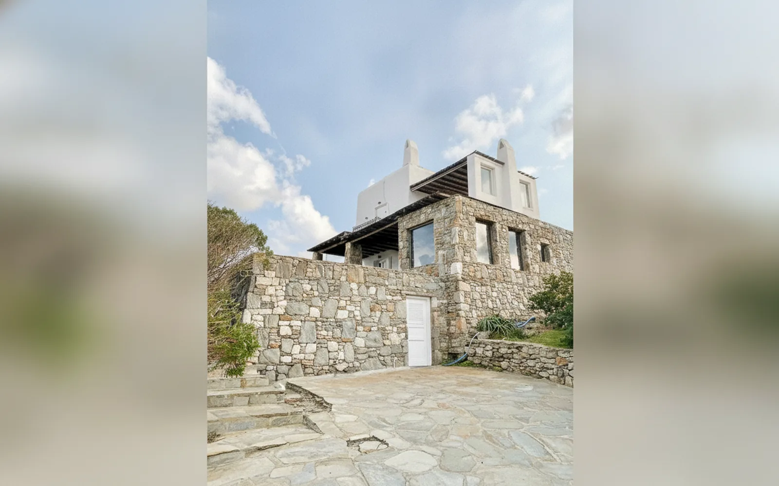 Esterni di Villa Ruffi Mykonos, Grecia (foto 56)