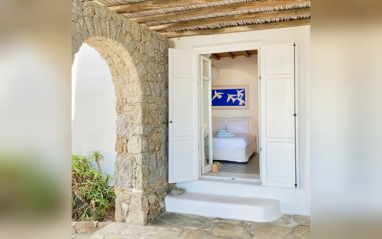 Esterni di Villa Ruffi Mykonos, Grecia (foto 59)