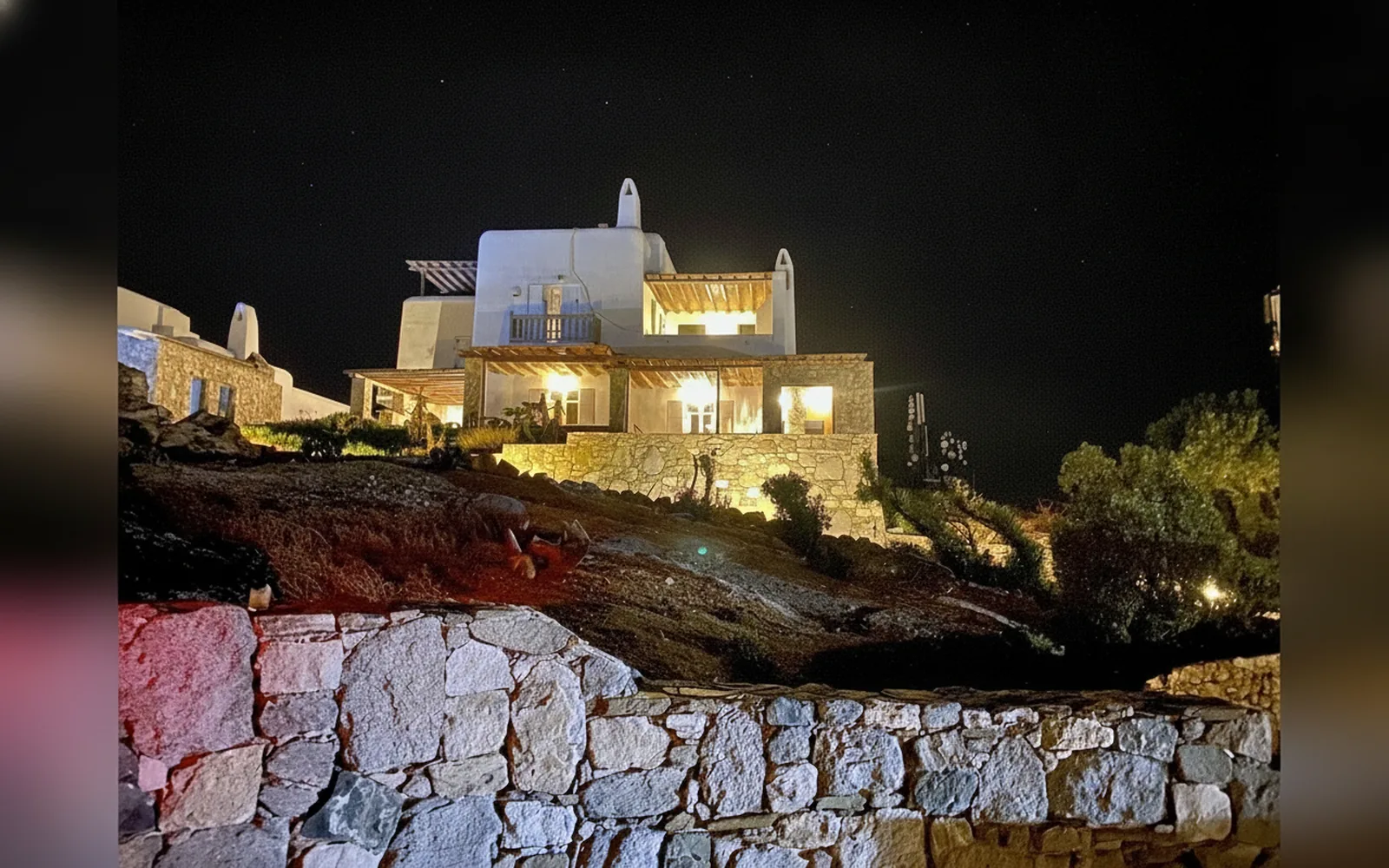 Esterni di Villa Ruffi Mykonos, Grecia (foto 6)