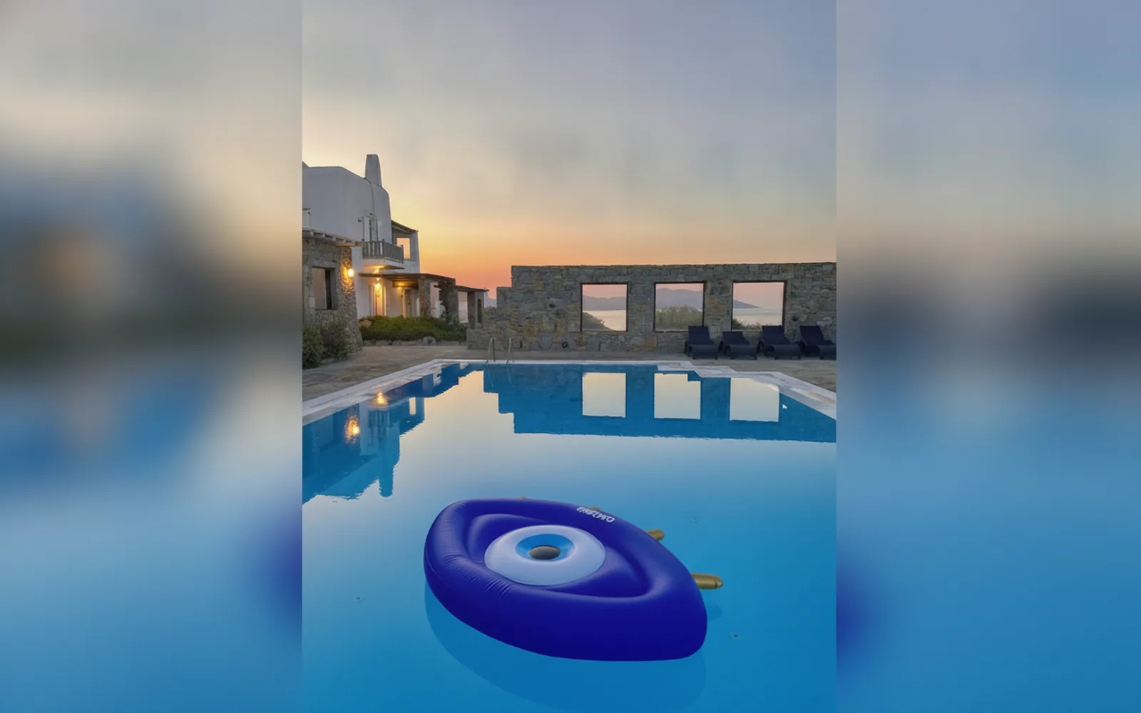 Esterni di Villa Ruffi Mykonos, Grecia (foto 8)