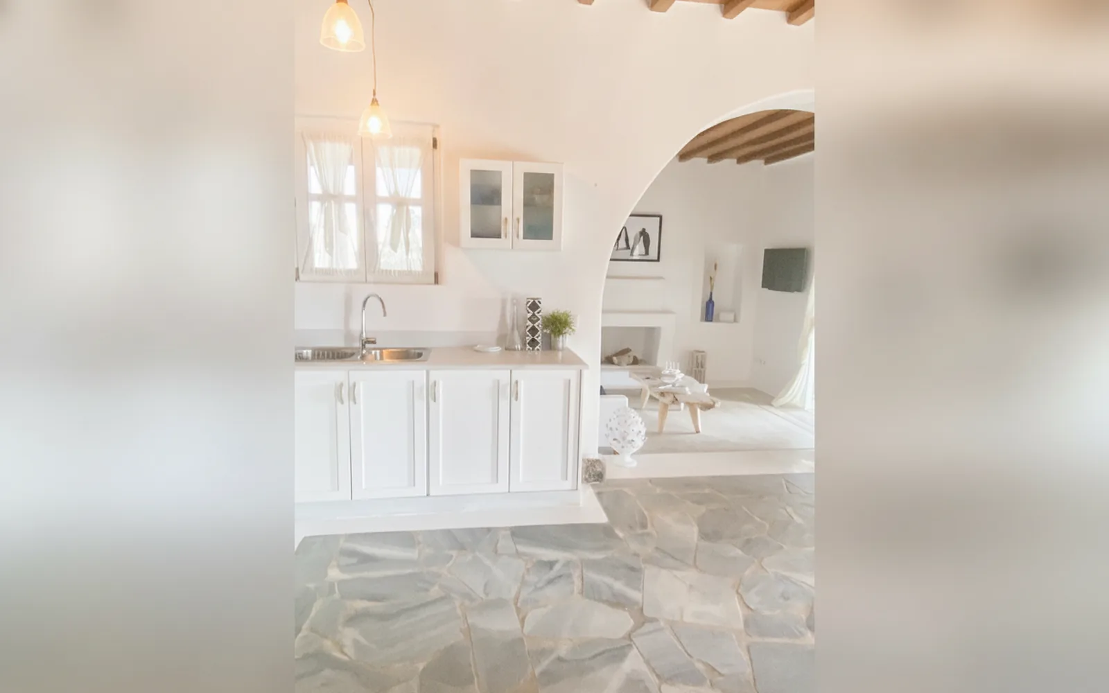 Camera con bagno privato — Villa Ruffi Mykonos, Grecia (foto 96)